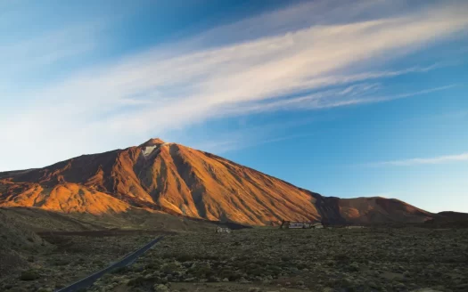 Paisaje volcánico del Parque Nacional del Teide en Tenerife
